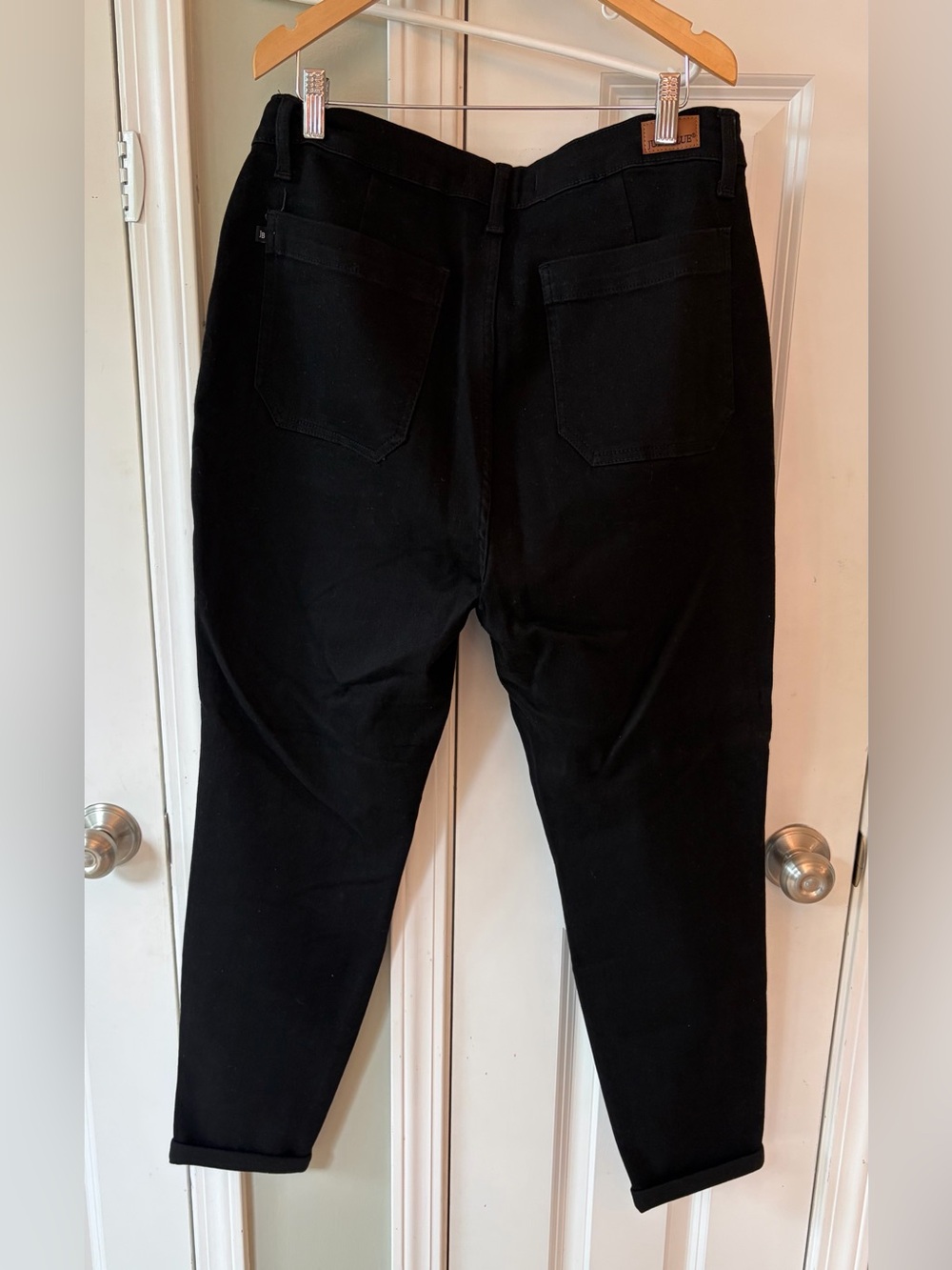 Judy Blue Black High-Waist Drawstring Joggers - Picture 4 of 6